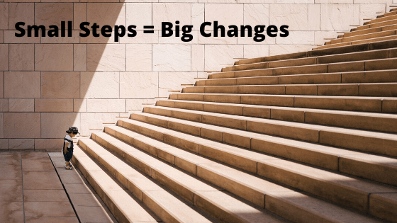 a life coach helps small steps become big changes