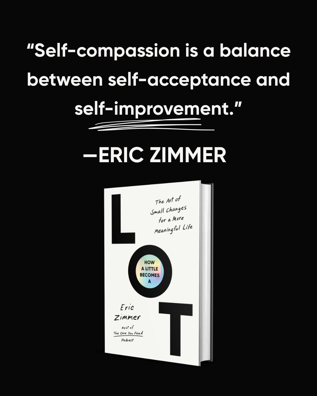 Quote card - self-compassion