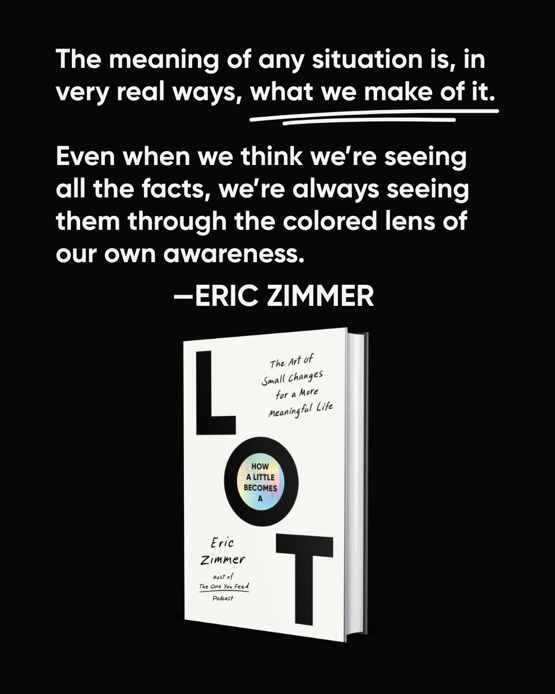 Quote card - what we make of it